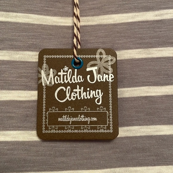 NWT MATILDA JANE Striped Dress with Ruffle Sleeves XS - Picture 2 of 13